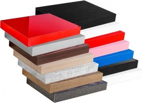 STILISTA Raft de perete Volato, 70 cm, lemn deschis