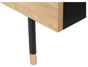 Noptieră în culoare naturală cu aspect de lemn de stejar Jugend – Woodman