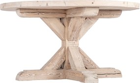 Masă lemn masiv dining Heritage Ø140