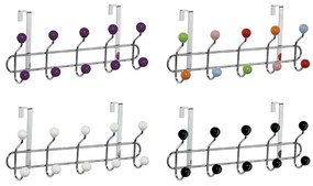 Cuier de ușă roșu-argintiu din metal 41 cm – Premier Housewares