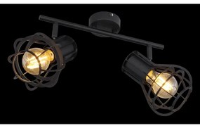 Globo 15388-2 - Lampă spot CLASTRA 2xE27/40W/230V