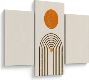 Tablou - Arcuri maro (90x60 cm)