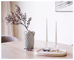Vază albastru-deschis din ceramică (înălțime 22 cm) Mimi – House Nordic
