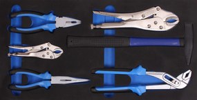 Unelte în cutie cu set de unelte - 97 piese 75251