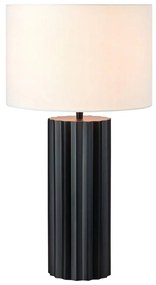 Lampă de masă Markslöjd 108670 HASHIRA 1xE27/40W/230V alb/negru