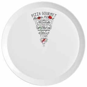 Farfurie de pizza Bormiolli Rocco Fetta, 33 cm