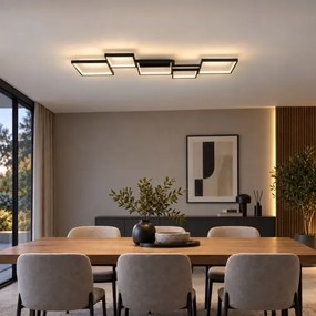 BRILAGI - Plafonieră LED SHIFT/42W/230V 4000K 47,5x122 cm neagră