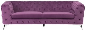 Canapea 3 locuri Sundby (violet) . 1008947
