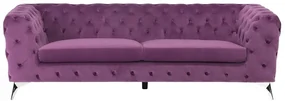 Canapea 3 locuri Sundby (violet) . 1008947