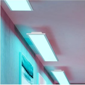 Eglo 901517-LED RGBW Panou LED aplicat MORADILLO-Z LED/28W/230V 120x15 cm alb