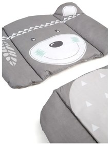 Pernă de scaun pentru copii gri Indibär – Roba