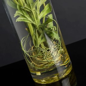 Aranjament floral elegant, design LUX RANUNCOLO portocaliu