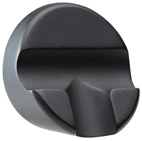 Ștergător cu suport pentru baie Zone, negru