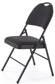 Scaun pliabil K566 negru H86 cm