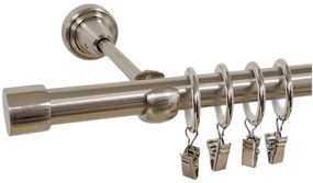 Galerie simpla DOP /19 - inox (Alege marime: 320 cm)
