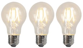 Set de 3 becuri LED E27 A60 4W 320lm 2700K