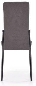 Scaun de bucaterie Muriel, gri/negru