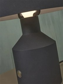 Veioza, Lampa de masa din metal Porto negru