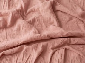 Lenjerie de pat din muselina MOELLIN roz vechi Dimensiune lenjerie de pat: 70 x 90 cm | 140 x 200 cm