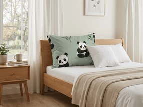 Husa pentru perna din microfibra PANDA RELAX 70x90 cm, mentolova