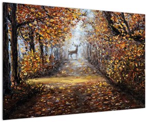 Tablou - Spiritul pădurii (90x60 cm)