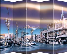 Paravan - Strada în Las Vegas (210x170 cm)
