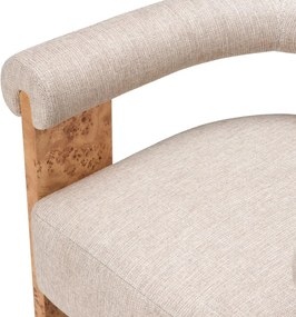 Scaun design LUX, Furnir Burl Mappa, Maro, Percy