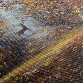 Tablou - Spiritul pădurii (120x50 cm)