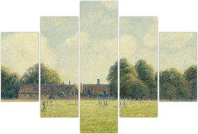 Tablou - Camille Pissarro, Hampton Court Green, reproducere (150x105 cm)