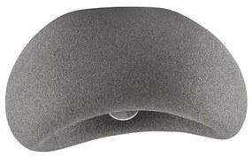 Plafoniera design modern, Stone Gray, AERE, L 40cm