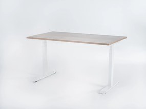 Viva Smart 2.0, Birou reglabil electric cu două motoare electrice - Premium - 1600x800x25 - Robson - Alb