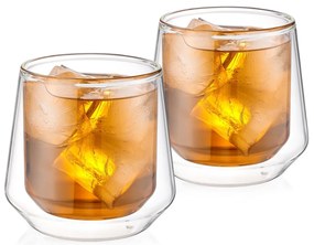 Pahare termo pentru whisky 4HomeHot&Cool 340 ml , 2 buc
