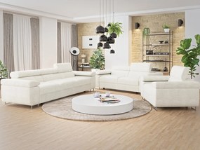 Set canapea fotoliu 3+2+1 Terazuro 3+2+1 (crem) . Promo -17%. 1105859