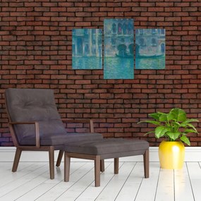 Tablou - Claude Monet, Palazzo da Mula, Venice, reproducere (90x60 cm)