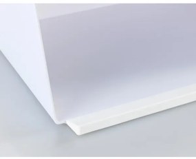 WENKO 54099100 - Cutie pentru pâine KUBO, 35 x 26,5 cm, alb/maro