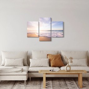 Tablou cu plaja cu nisip (90x60 cm)