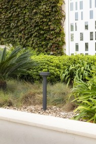 Stalp LED iluminat exterior IP65 ESPO H-60cm gri