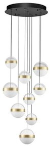 Lustra cu 9 Pendule LED stil modern ALAZ