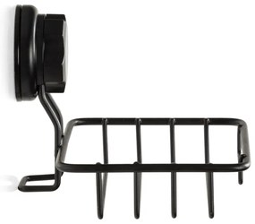 Savonieră autoadezivă de perete Compactor Bestlock Black. negru