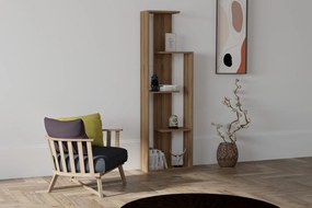 Raft de cărți Wand-Walnut Nuc