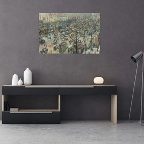 Tablou - Camille Pissarro, Boulevard des Italiens, Morning, Sunlight, reproducere (90x60 cm)