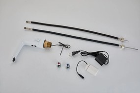 Baterie Lavoar Cu Senzor/Fotocelula , 6v/220v, TouchFlow Alb