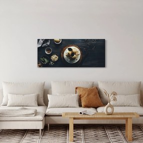 Tablou cu desert pe masă (120x50 cm)