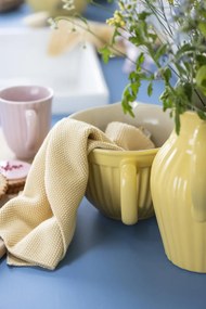 Bol galben din ceramica pentru aluat MYNTE LEMONADE