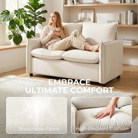 HOMCOM Canapea compactă mică | Aosom Romania