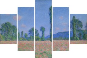 Tablou - Claude Monet, Poppy Field (Giverny), reproducere (150x105 cm)
