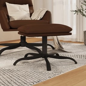 vidaXL Taburet, maro, 45x29,5x36 cm, piele ecologică lucioasă