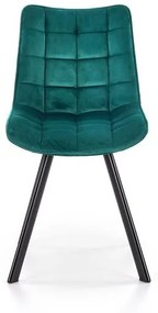 Set 6 scaune K332 velvet turcoaz