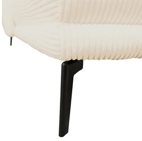 Set canapea universală, crem / negru, CASIDY U UNI