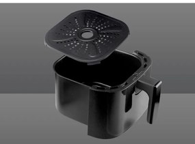 Resigilat: Friteuza cu aer cald Air Fryer Beper P101FRI051, 1400 W, 5 L, 8 programe, 80-200°C, Timer, Negru